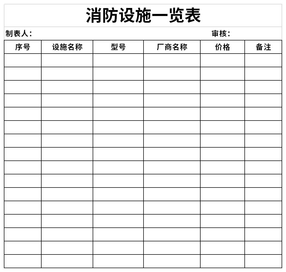 常见消防设施有哪些(图1)